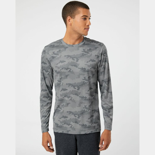 Unisex Pompano Performance Camo Long Sleeve T-Shirt Thumbnail