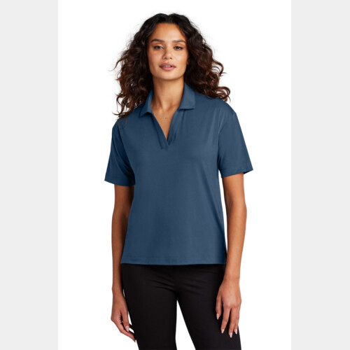 Women's Stretch Jersey Polo Thumbnail