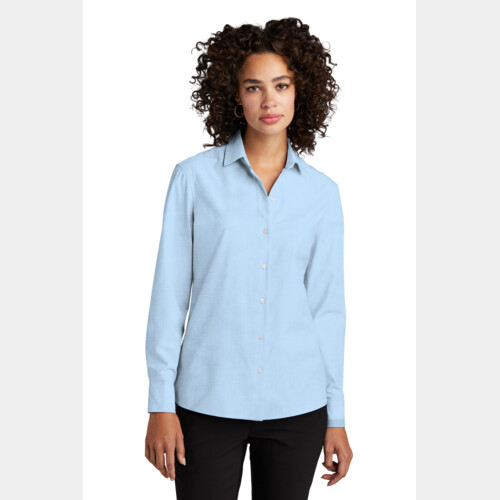 Women's Long Sleeve Stretch Woven Shirt Thumbnail