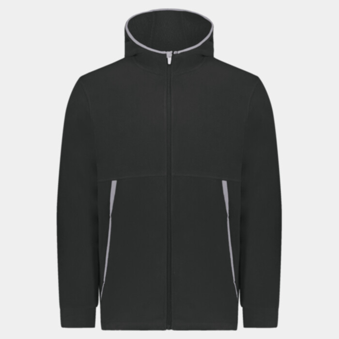 Unisex Eco Revive™ Polar Fleece Hooded Full-Zip Jacket Thumbnail