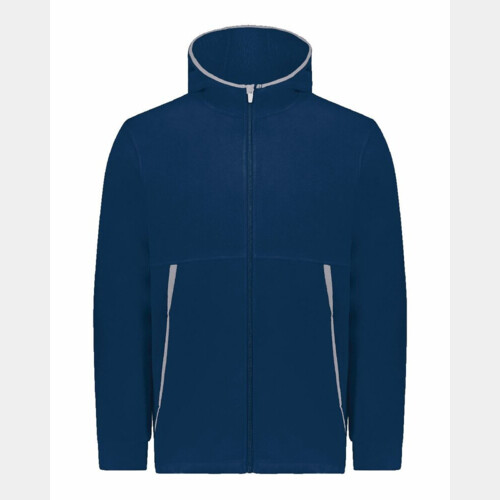 Youth Eco Revive™ Polar Fleece Hooded Full-Zip Jacket Thumbnail