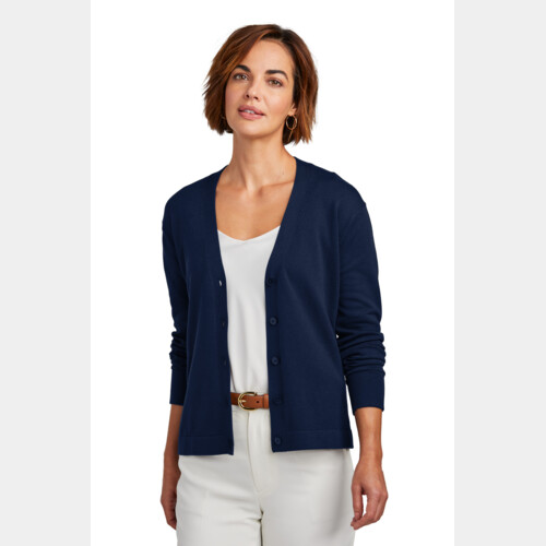 Women's Cotton Stretch Cardigan Sweater Thumbnail