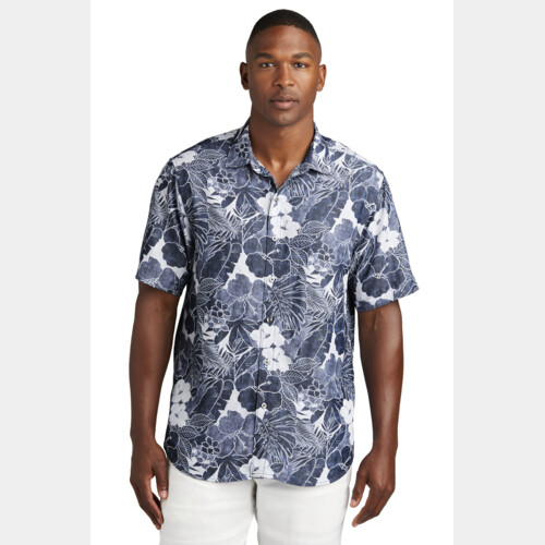 Coconut Point Playa Flora Short Sleeve Shirt Thumbnail