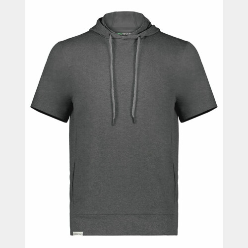 Men's Eco Revive™ Ventura Soft Knit Short Sleeve Hooded Sweatshirt Thumbnail
