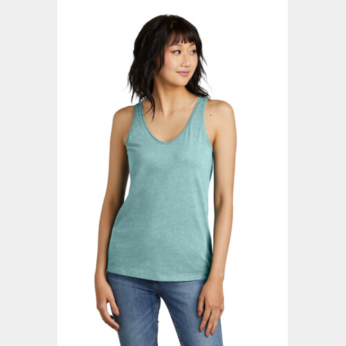Women's Perfect Blend ® CVC V Neck Tank Thumbnail