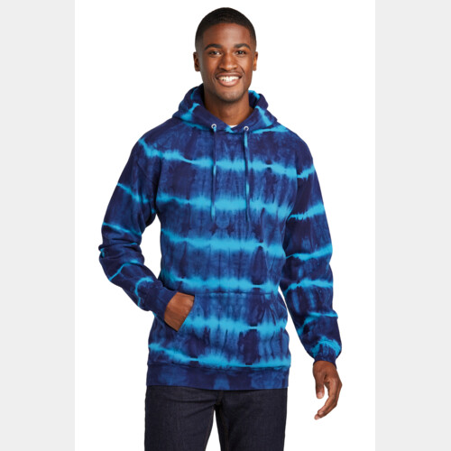 Allover Stripe Tie Dye Fleece Thumbnail