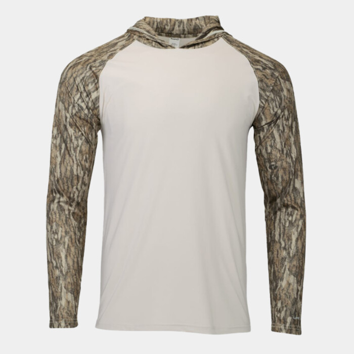 Men's Biloxi Performance Colorblocked Hooded Long Sleeve T-Shirt Thumbnail