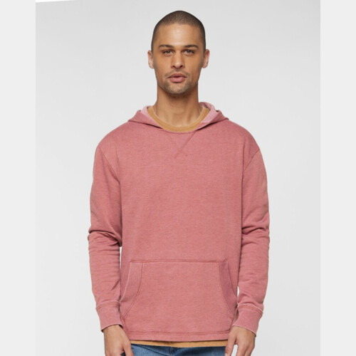 Unisex Vintage Wash Fleece Hoodie Sweatshirt Thumbnail