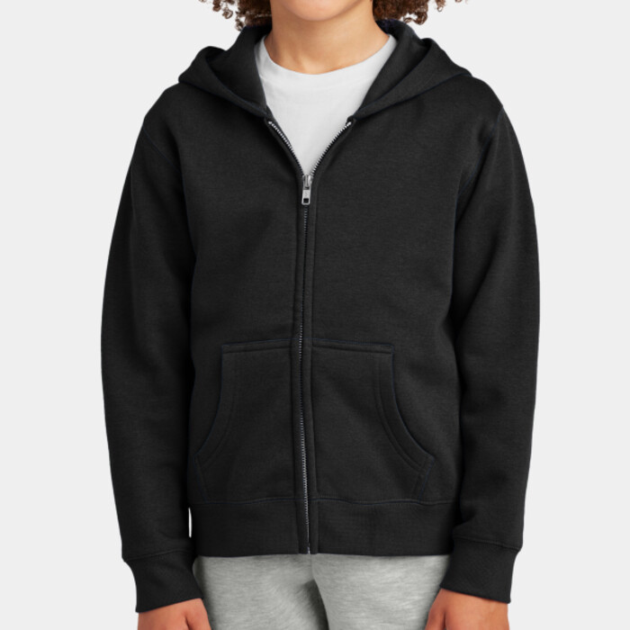Youth V.I.T. Fleece Full Zip Hoodie Thumbnail