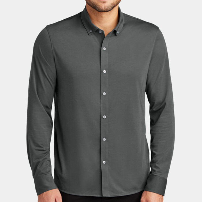 Stretch Jersey Long Sleeve Shirt Thumbnail