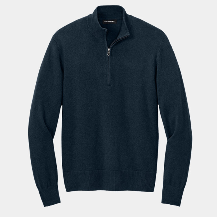 Easy Care 1/4 Zip Sweater Thumbnail