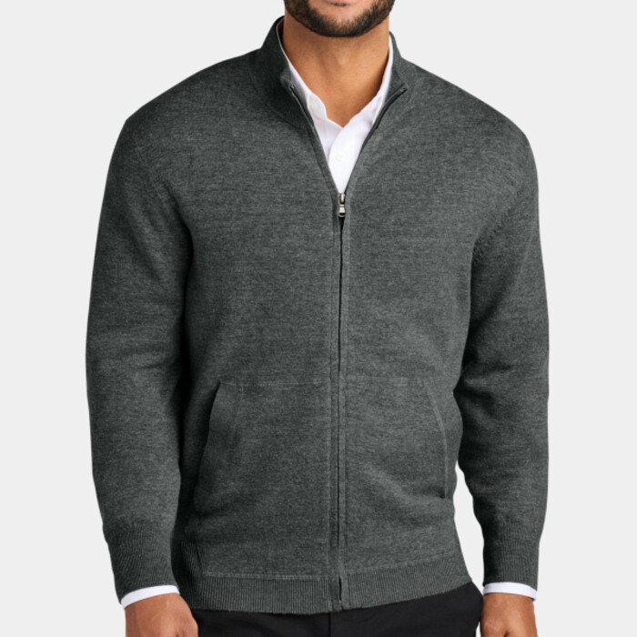Easy Care Full Zip Sweater Thumbnail