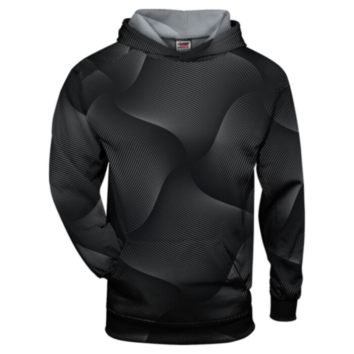 Youth Warp Hooded Long Sleeve T-Shirt Thumbnail