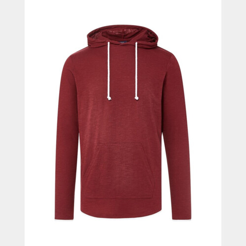 Unisex Miles Slub Hooded Long Sleeve T-Shirt Thumbnail