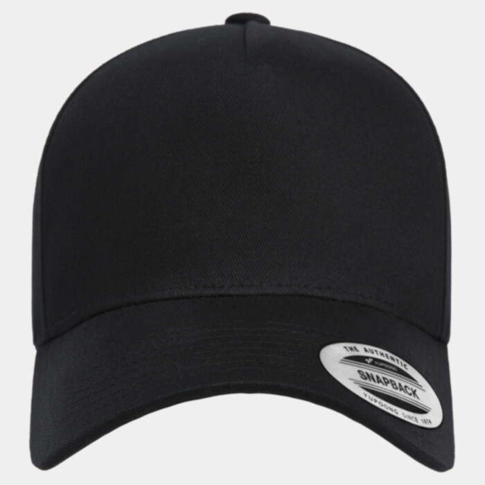 Retro Cotton Blend Snapback Cap Thumbnail