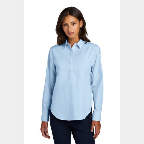 Women's Long Sleeve Modern Oxford Shirt Thumbnail