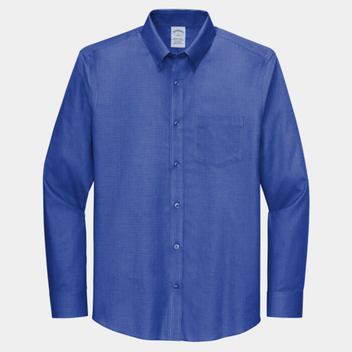 Tall Wrinkle Free Stretch Nailhead Shirt Thumbnail