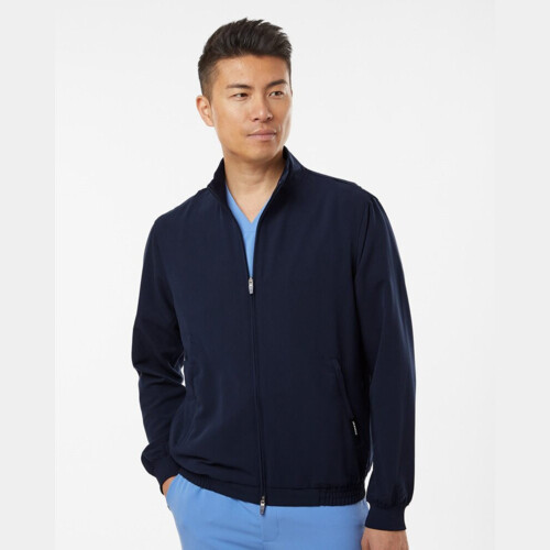 Men's Wolfe Everyday Full-Zip 6-Pocket Scrub Jacket Thumbnail