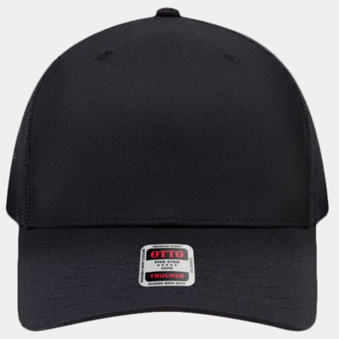 OTTO CAP® Seamless 6 Panel Mid Profile Mesh Back Trucker Hat Thumbnail