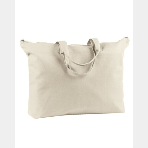 Canvas Zippered Book Tote Thumbnail