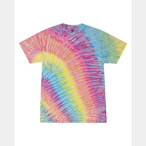Youth Multi-Color Tie-Dyed T-Shirt Thumbnail