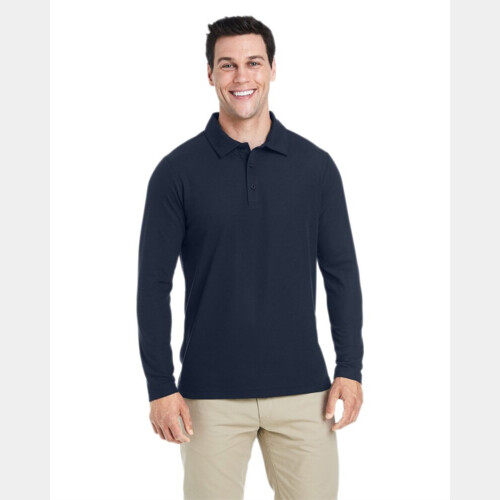 Men's Fusion ChromaSoft™ Long Sleeve Pique Polo Thumbnail