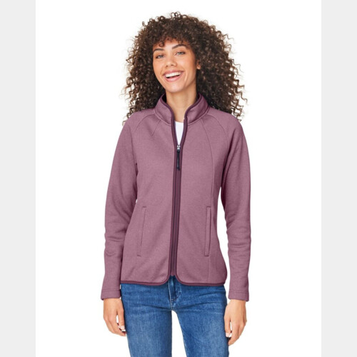Women's Venture Heathered Stripe Full-Zip Jacket Thumbnail