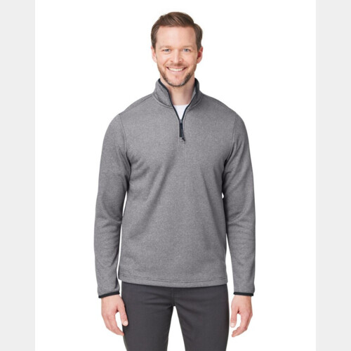Men's Venture Heathered Stripe Quarter-Zip Pullover Thumbnail