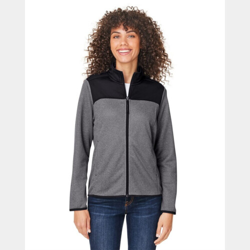 Women's Venture Heathered Stripe Hybrid Jacket Thumbnail