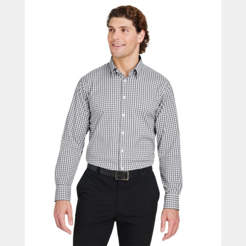 Men's CrownLux Performance® Gingham Dress Shirt Thumbnail