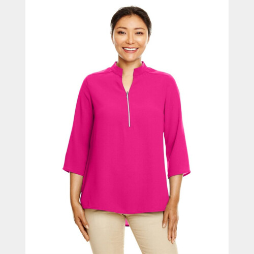Women's Perfect Fit™  Three-Quarter Sleeve Crepe Tunic Thumbnail