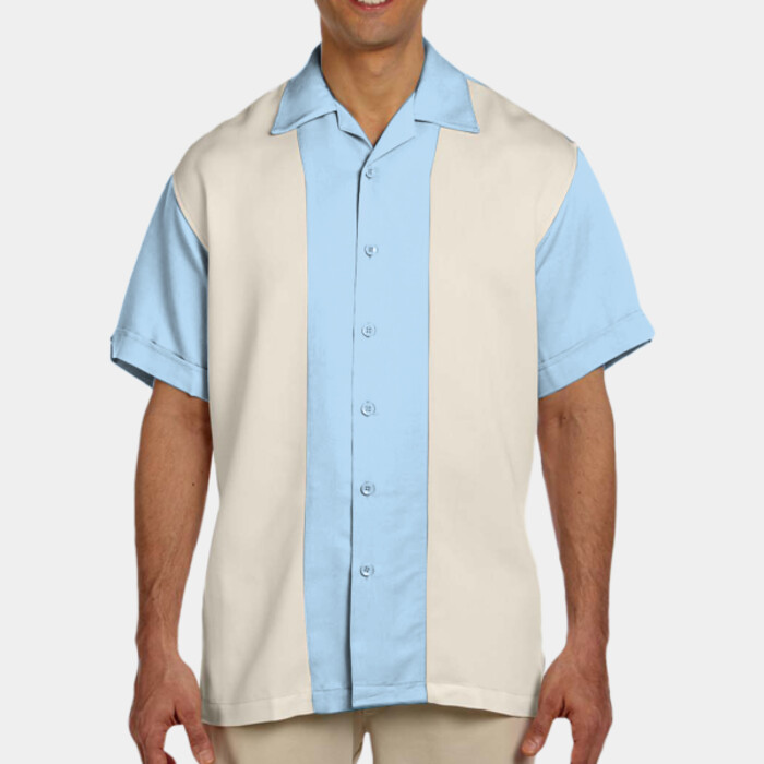 Men's Two-Tone Camp Shirt Thumbnail