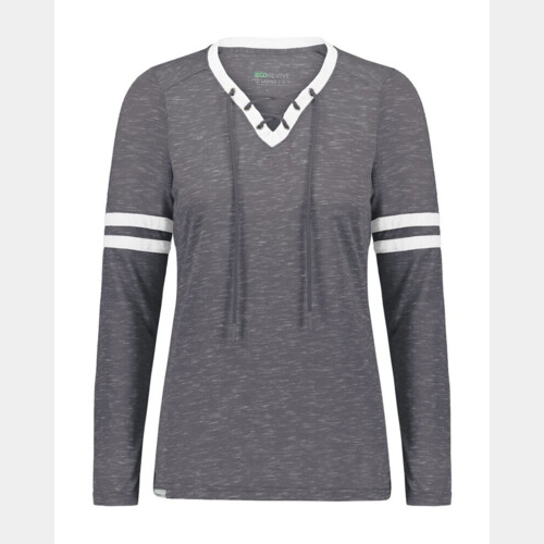 Women's Eco Revive™ Monterey Long Sleeve V-Neck T-Shirt Thumbnail