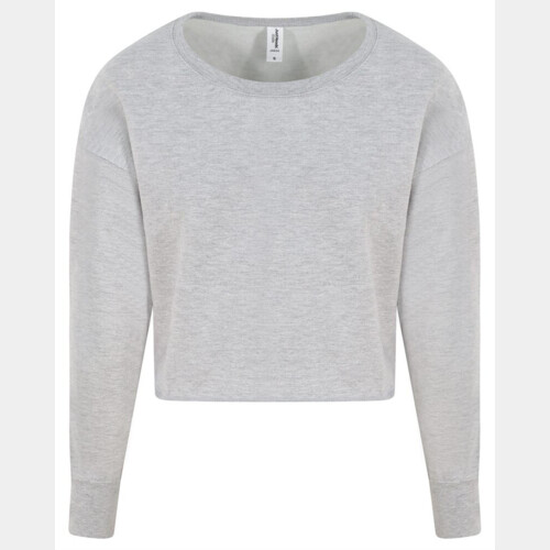 Women's Cropped Crewneck Sweatshirt Thumbnail