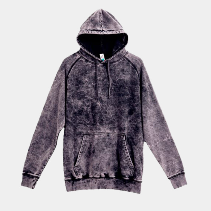 Unisex Vintage Raglan Hooded Sweatshirt Thumbnail