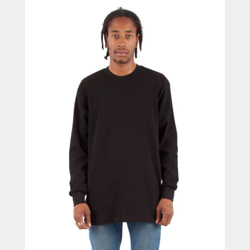 Unisex Heavyweight Thermal Long Sleeve T-Shirt Thumbnail
