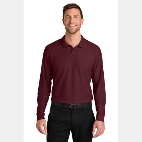 Wearever Signature Pique Long Sleeve Polo Thumbnail