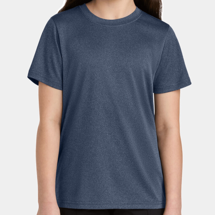Youth Heather Performance Tee Thumbnail
