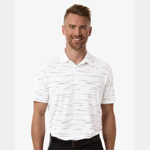 Men's Ultimate365 Mesh Glimmer Print Polo Thumbnail