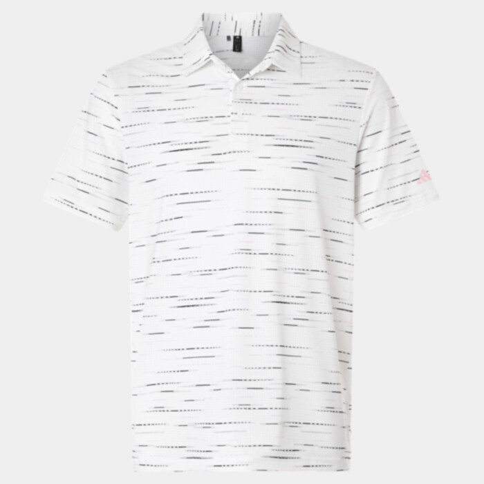 Men's Ultimate365 Mesh Glimmer Print Polo Thumbnail