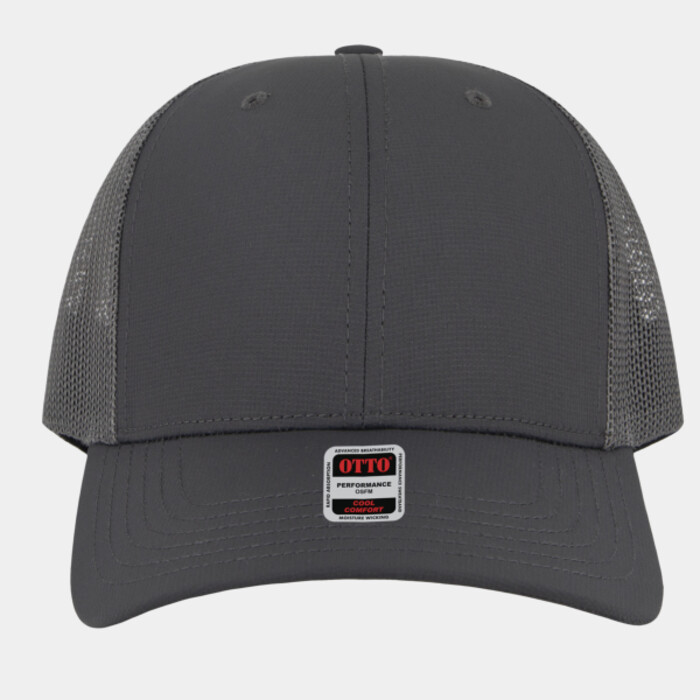 OTTO CAP® 6 Panel Low Profile Mesh Back Trucker Hat Thumbnail