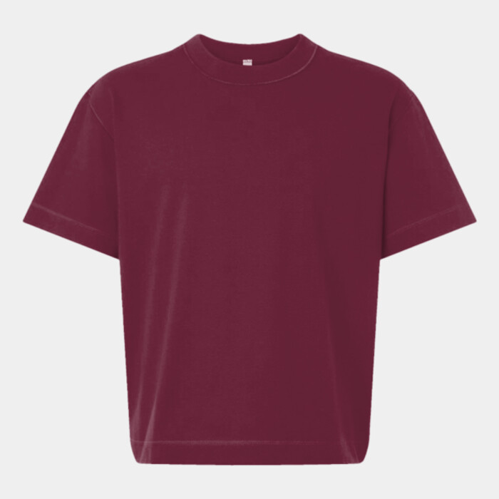 Unisex Heavyweight Cotton Mid-Length Tee Thumbnail