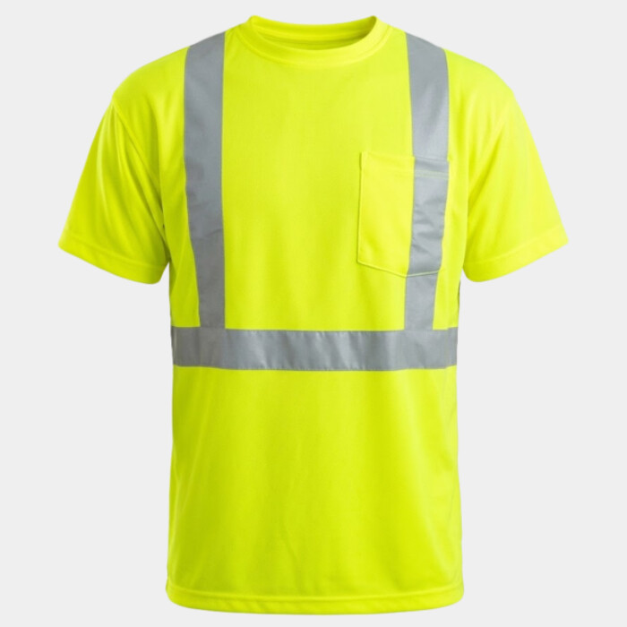 Men's Tall Hi-Vis Class 2 Performance T-Shirt Thumbnail
