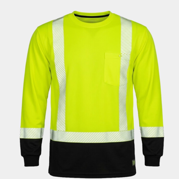 Men's Hi-Vis Class 3 Color Blocked T-Shirt Thumbnail