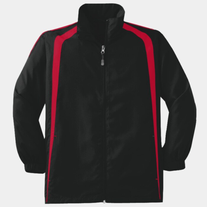 Youth Colorblock Raglan Jacket Thumbnail