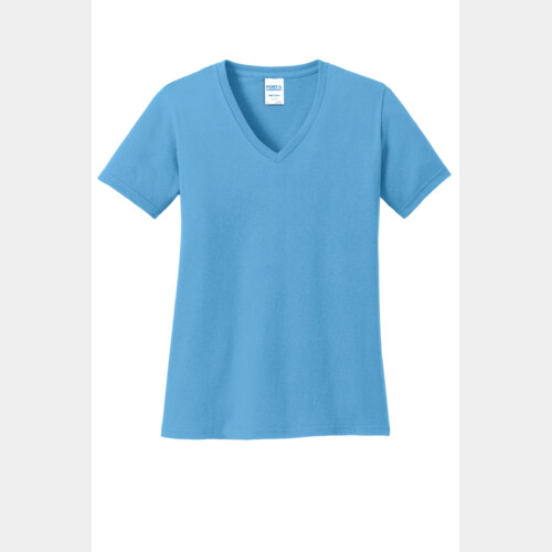 Women's Core Cotton V Neck Tee Thumbnail