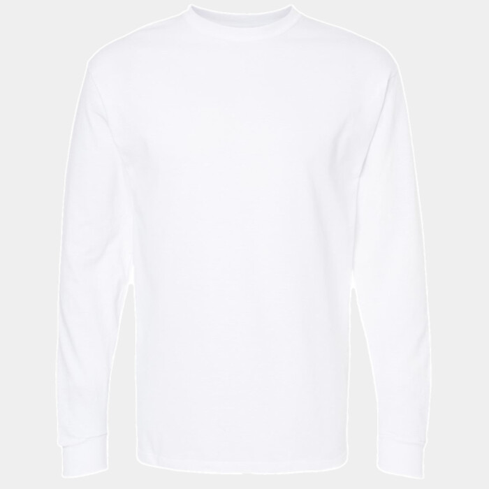 Unisex Gold Soft Touch Long Sleeve T-Shirt Thumbnail