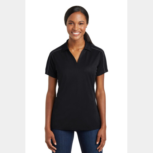 Women's Micropique Sport Wick ® Piped Polo Thumbnail