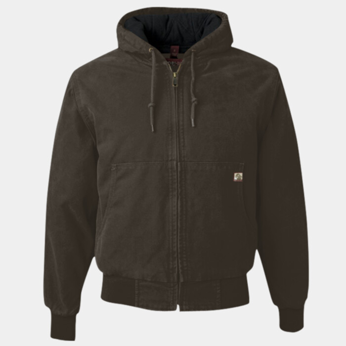Men's Cheyenne Boulder Cloth™ Hooded Jacket with Tricot Quilt Lining Thumbnail