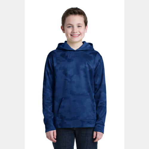Youth Sport Wick ® CamoHex Fleece Hooded Pullover Thumbnail